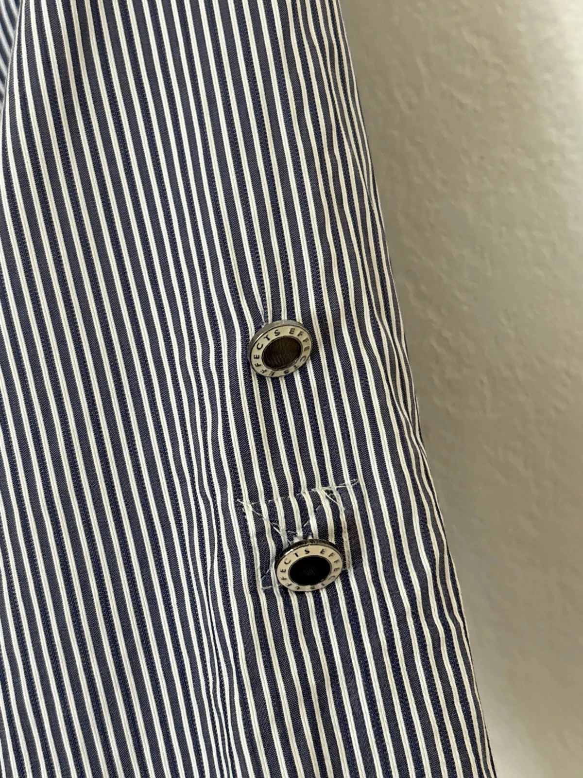 Camisa a rayas gris y blanca talla L Un día Ailleurs – photo 3